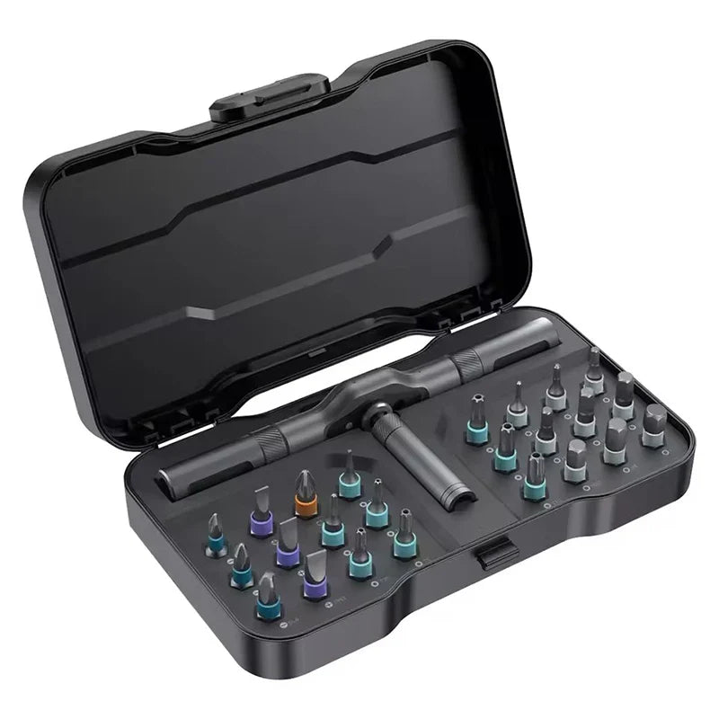 24-i-1 spärrskruvmejsel magnetiska bits