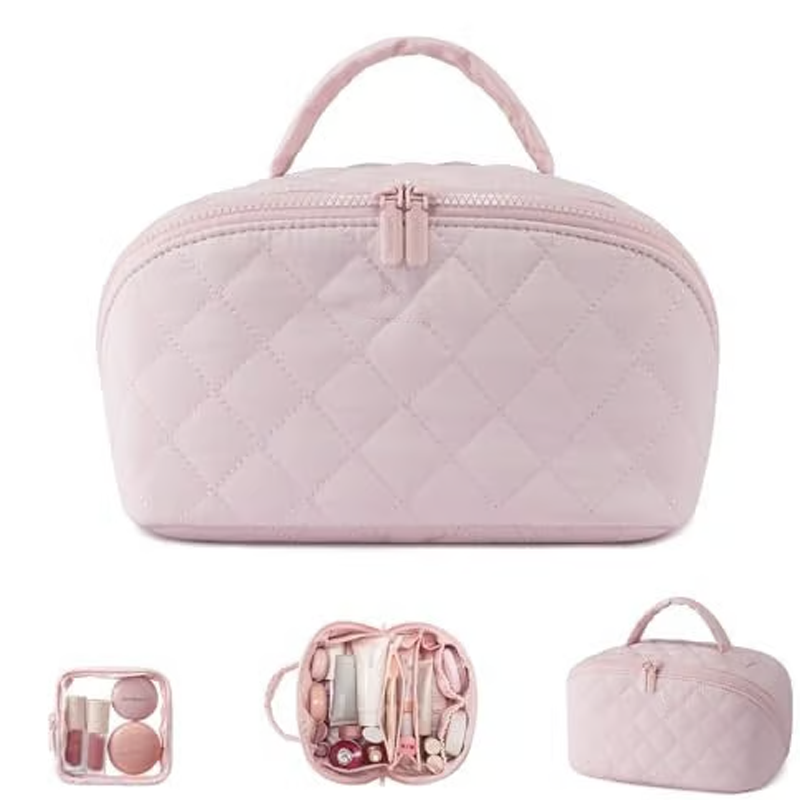 Kompakt resesminkväska för dam
