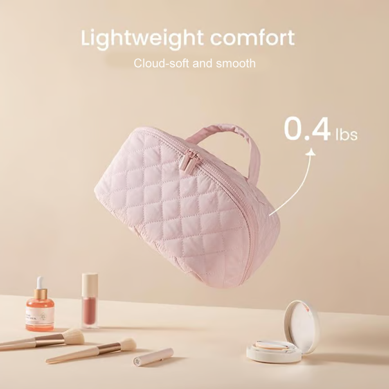 Kompakt resesminkväska för dam