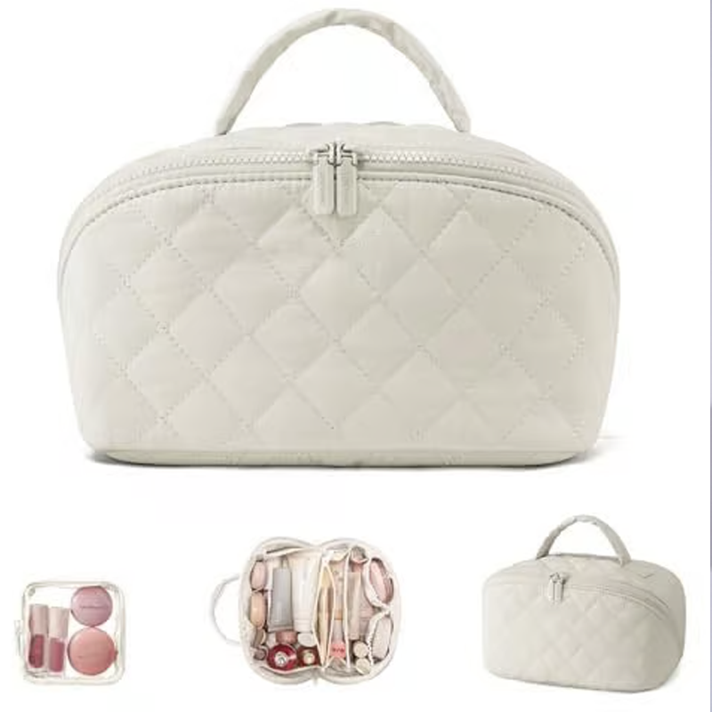 Kompakt resesminkväska för dam