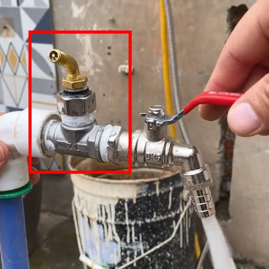 Frostskyddsventil för vattenutkastare