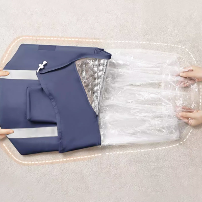 Hopfällbart bärbart fotbad för fotvård