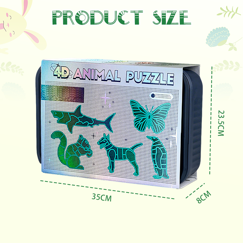 Byggsats djur och insekter för barn