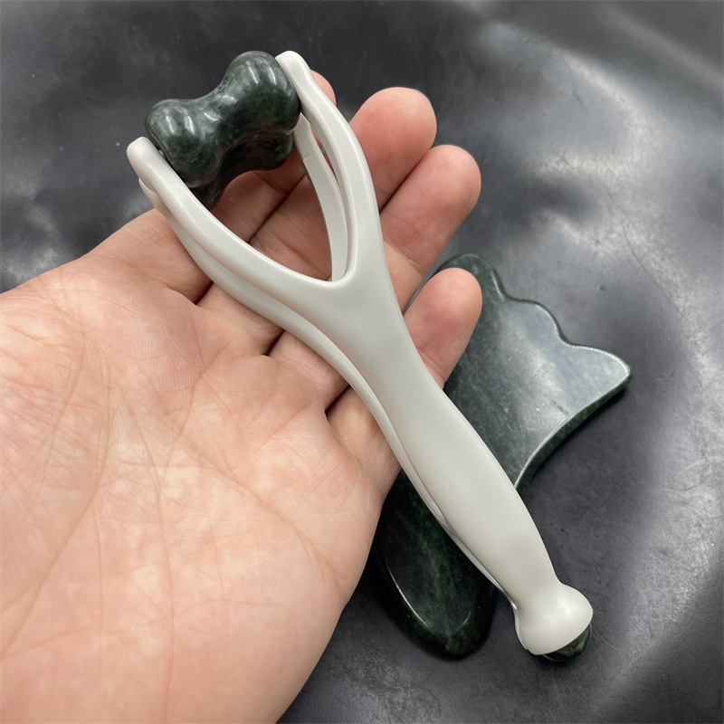 Gua Sha massageset i natursten